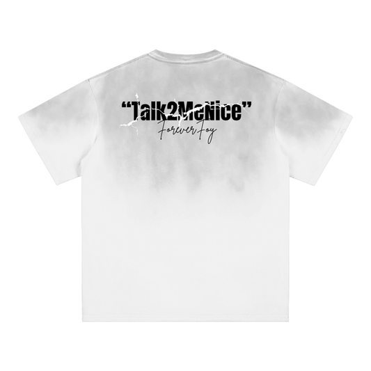 Rap in Public - Sunfade Edge Gradient T-Shirt