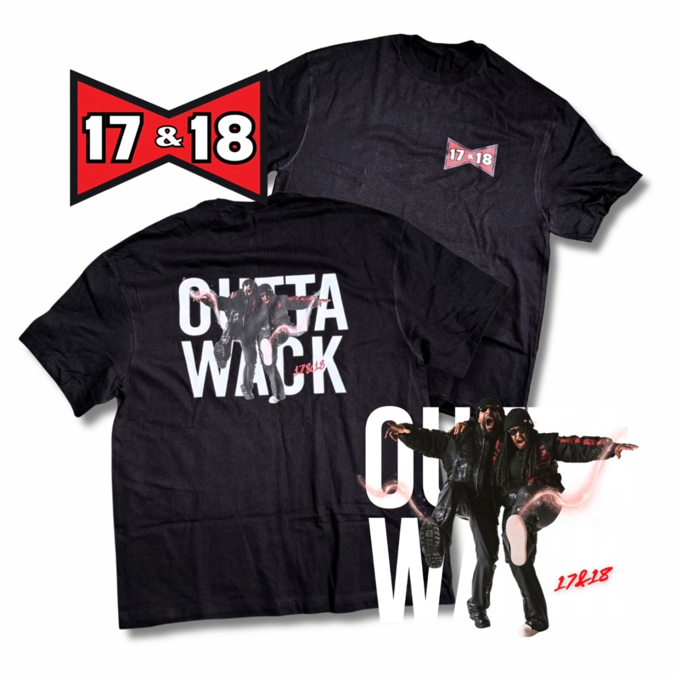 “17&18 OuttWack” Album Tee