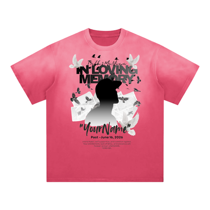 Rap in Public - Sunfade Edge Gradient T-Shirt