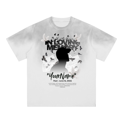 Rap in Public - Sunfade Edge Gradient T-Shirt