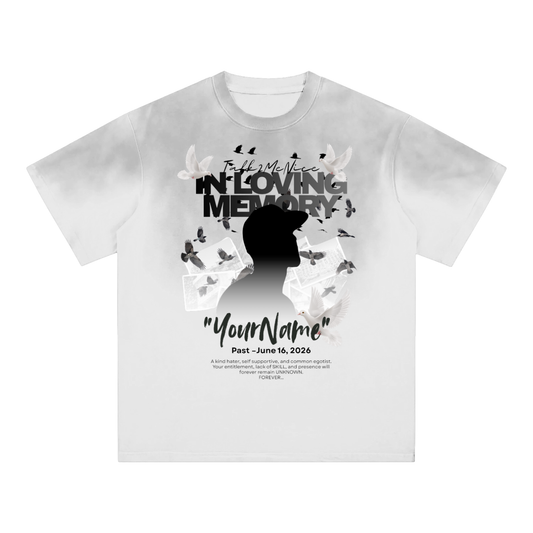 Rap in Public - Sunfade Edge Gradient T-Shirt