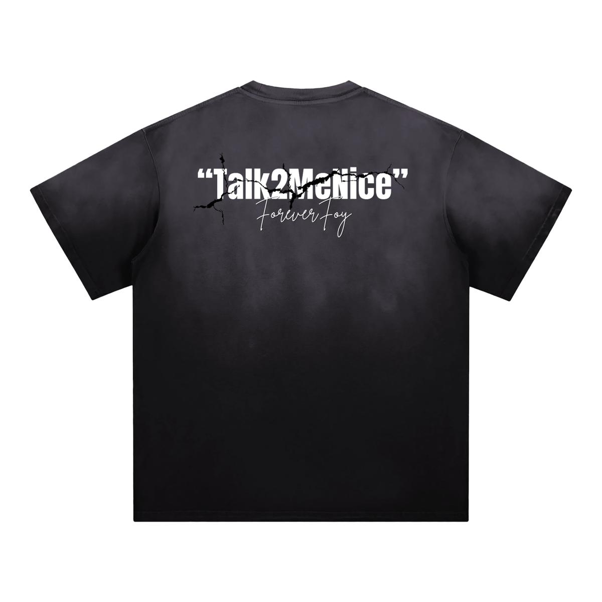 Rap In Public - Sunfade Edge Gradient T-Shirt